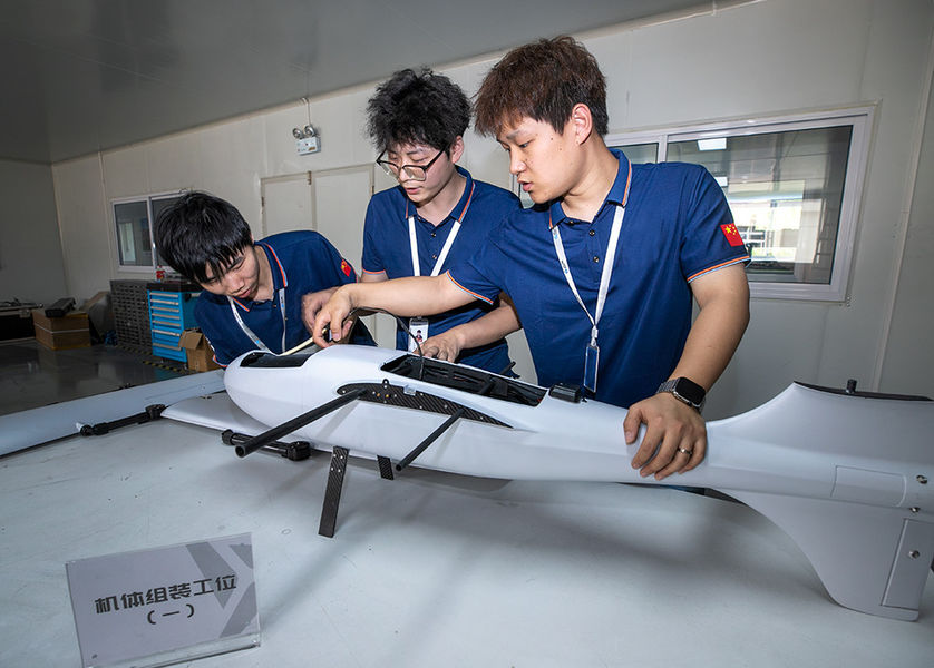 UAV-KIT Corporation Ltd خط إنتاج الشركة المصنعة